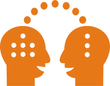 Icono de Ideas y Colaboración